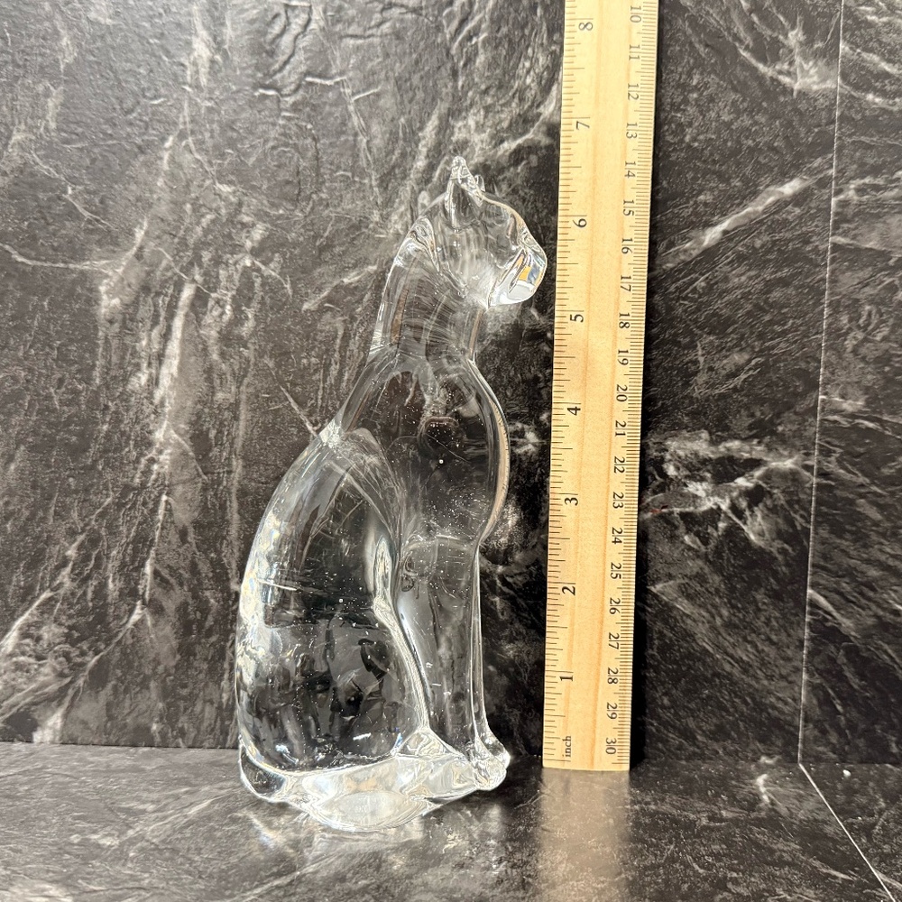 Glass Cat Figurine - Picture 5 of 16